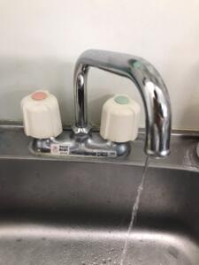 2ハンドル混合栓の吐水口根元水漏れ修理方法