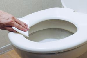 トイレの便座の黄ばみは2種類アリ！尿石と色移りを異なる洗剤で掃除